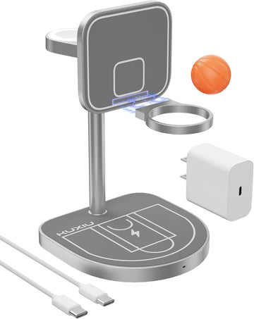 Can shoot basketball and fast charge 3 in 1
